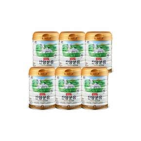NEW 일동후디스 산양분유 시그니처 800g 1단계 6캔