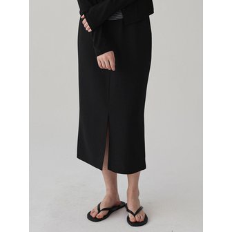 클래프 텐션 H 밴딩 스커트_black