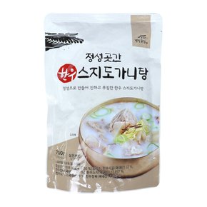 홈쇼핑 정성곳간 스지 도가니탕 700g 1팩