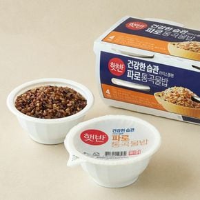 햇반 라이스플랜 파로통곡물밥 190g*4개