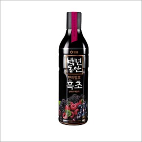 백년동안 산머루복분자흑초 900ML