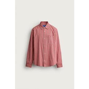 ZARA 자라 아론 레빈과 자라의 협업 탄생한 체크 패턴 트윌 셔츠 1063 430 067
