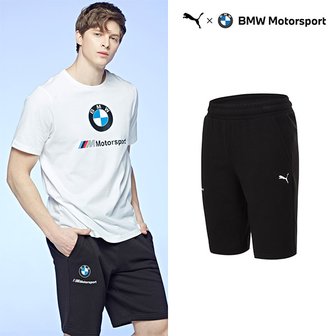 푸마 BMW 모터스포츠 포인트 남성 5부팬츠 (블랙)