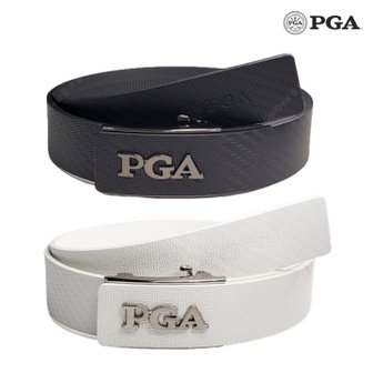  PGA 남성 골프 자동 벨트 이태리 수입 통가죽 무광 로고 허리띠 PGA-111