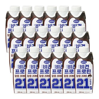 신세계라이브쇼핑 얼티브 비건프로틴 초코 250mL*18입