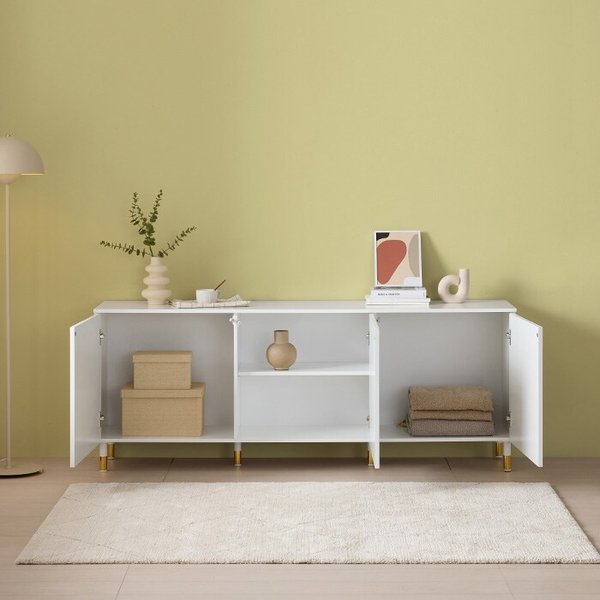 보루네오 갤러리 템바보드 1500 3도어 수납장 AX455R (착불)