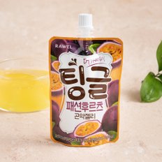 팅글 4kcal 곤약젤리 패션후르츠맛 80g 1팩