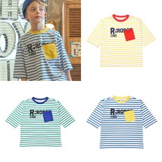 (정상가 49,000원)  R.CLUB STRIPE 7부티 (YE,GN,BL) 14319-331-03,04,05