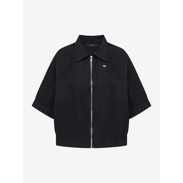 린넨 혼방 집업 반팔 점퍼 (VMMAD2142)