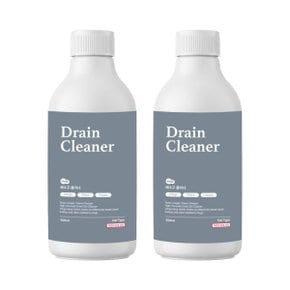 배수구 클리너 500ml  2개/젤타입/배수구세정제/배수구막힘해결/배수구냄새제거