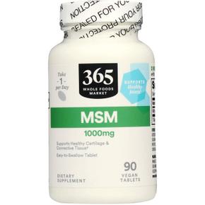 365홀푸드마켓 MSM식이유황 1000mg 90정 비건타블렛