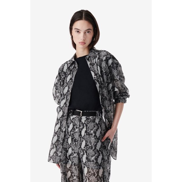 [여주점] [이로] 여성 ALOUNE 셔츠 IOSAM25104BKP