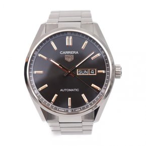 TAG HEUER 5 WBN2013.BA0640 [] 태그호이어 카레라 칼리버 데이데이트 손목시계 실버 블랙