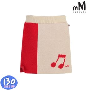 뮤직 니트스커트 MOF1GASK27 _P300598834