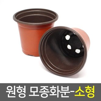  둥근 모종화분 작은 가드닝화분 이색포트작은 모종화 (WF75A3A)