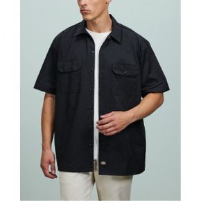 4374500 Dickies 1574 S/S Work Shirt - Black