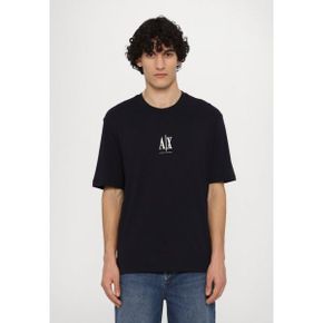 Armani Exchange 아르마니 익스체인지 프린트 티셔츠 - 딥 네이비 6399111