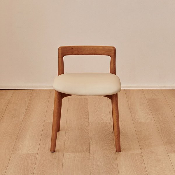 동서가구 로라 PU 원목 식탁 보조 의자 스툴 DF927581