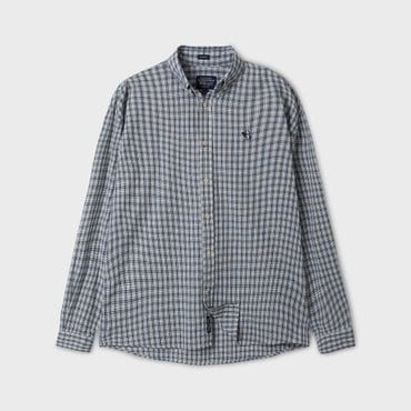 후아유 Loose-fit Check Shirts (U)  WHYCF3733U