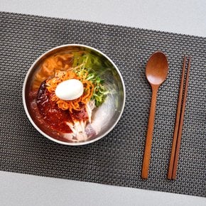 업소용 스텐 면기 냉면기 국 그릇 캠핑접시 비빔국수 갈비탕 덮밥그릇 소면기 2p 세트