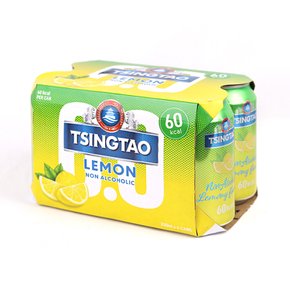 칭따오 논알콜릭 레몬 330ml 1캔 논알콜 맥주맛 탄산음료 비알콜