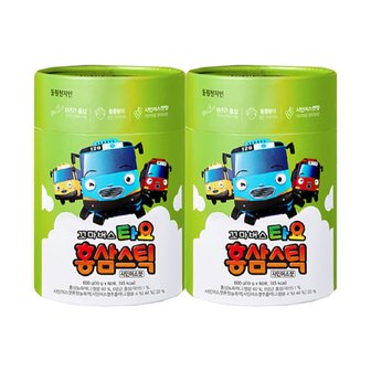  [동원천지인] 꼬마버스 타요 홍삼스틱 샤인머스캣 (10g 60포 60일분) x 2개_1001684x2