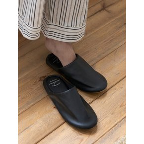 모먼트인파리 PU 가죽 실내화 층간소음 슬리퍼 3컬러 2sizes