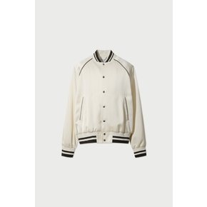 [여주점] [이로] 남성 LUMIERE 사틴 자수 봄버 점퍼 IQUAS25703IVX