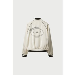 [여주점] [이로] 남성 LUMIERE 사틴 자수 봄버 점퍼 IQUAS25703IVX