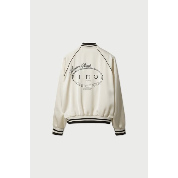 [여주점] [이로] 남성 LUMIERE 사틴 자수 봄버 점퍼 IQUAS25703IVX