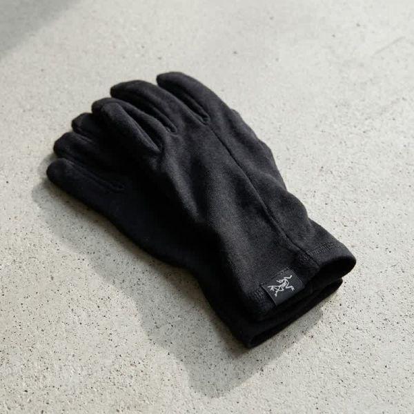 확대된 대표 아크테릭스 고딕 글러브 AEPFU06539 BLK GOTHIC GLOVE