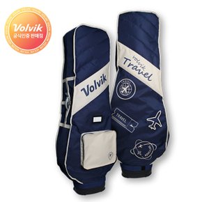볼빅 프리미엄 퀼팅 경량 캐디백 항공커버  네이비 _P417430765
