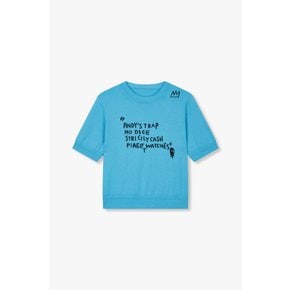 보브 [BASQUIAT] 레터링 니트 풀오버(71152503C4)