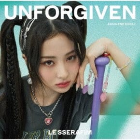 [일본발매] 르세라핌LE SSERAFIM UNFORGIVEN[CD+스티커+포토 카드]