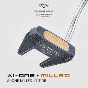 [한국캘러웨이 정품]2023년 오디세이 Ai-ONE 밀드 7 T DB 퍼터/OD AI-ONE MLD