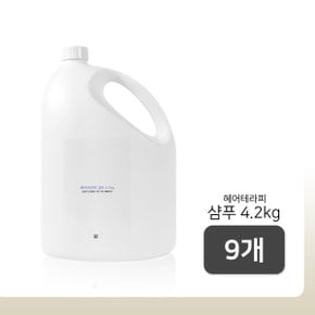 미쟝센 헤어테라피 샤이닝 모이스처 샴푸 4200ml 9개 코팅막,럭셔리,건조모발