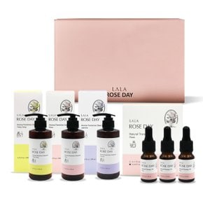 [라라로즈데이] 아로마 이너퍼퓸 10ml 3개+여성청결제 3개 선물세트