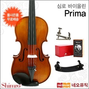 바이올린+사각케이스 Shimro Prima Set 프리마