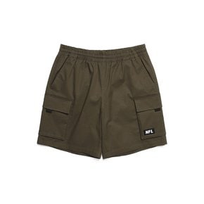 [본사직영]엔에프엘 베이직 카고 숏팬츠 KHAKI