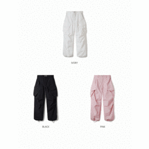 여성용 나일론 카고 팬츠   Lightweight Nylon Cotton Cargo Pants WHTAE2512F_P359750282