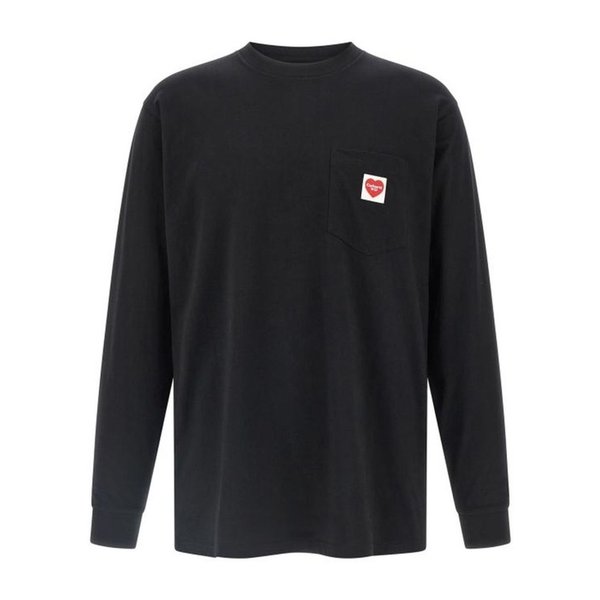 25FW 칼하트 WIP 긴팔 티셔츠 I0353001V2XX BLACK RED DOM
