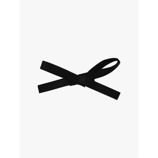 [3EA 1SET] RIBBON BUNDLE HAIRPIN SET_BLACK