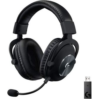 Logitech 독일 로지텍 게이밍 헤드셋 Logitech G PRO X LIGHT SPEED wireless gaming headset with Blue V