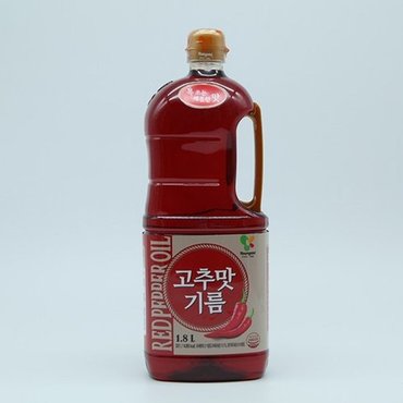  영미산업 고추맛 기름 1.8L