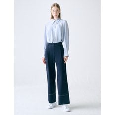 [Drama Signature] Stitch Pleated Trousers