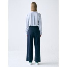 [Drama Signature] Stitch Pleated Trousers