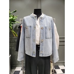 [여주점] 노카라 아이스 워싱 데님 자켓(SADKA1211)