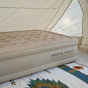 캠핑매트 에어매트 펌프내장형 더블 베드 캠핑용 매트리스 침대 46cm