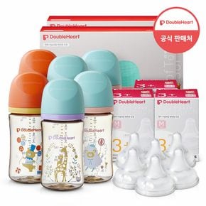 디어프렌즈 240ml 트리플팩x2개+젖꼭지6입+젖꼭지브러시2입+베베숲물티슈+베이비로션20mlx2개 증정