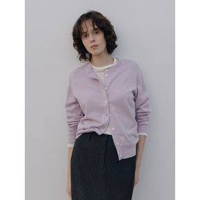Basic Round-Neck Cardigan (3color)